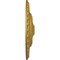 Ekena Millwork Lyon Ceiling Medallion (Fits Canopies up to 3 5/8"), Hand-Painted Pharaohs Gold, 23 1/2"OD x 3 1/4"P CM23LYPGS - alternate 4